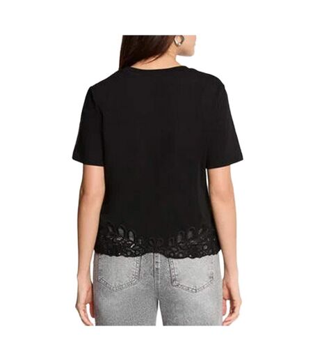 T-shirt noir femme morgan dion