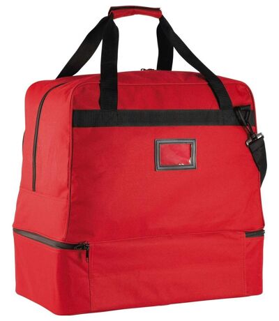 Sac de sport avec base rigide - PA518 - rouge