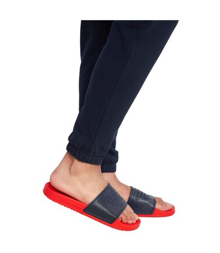 Claquettes Homme Bleu Marine Rouge Emporio Armani