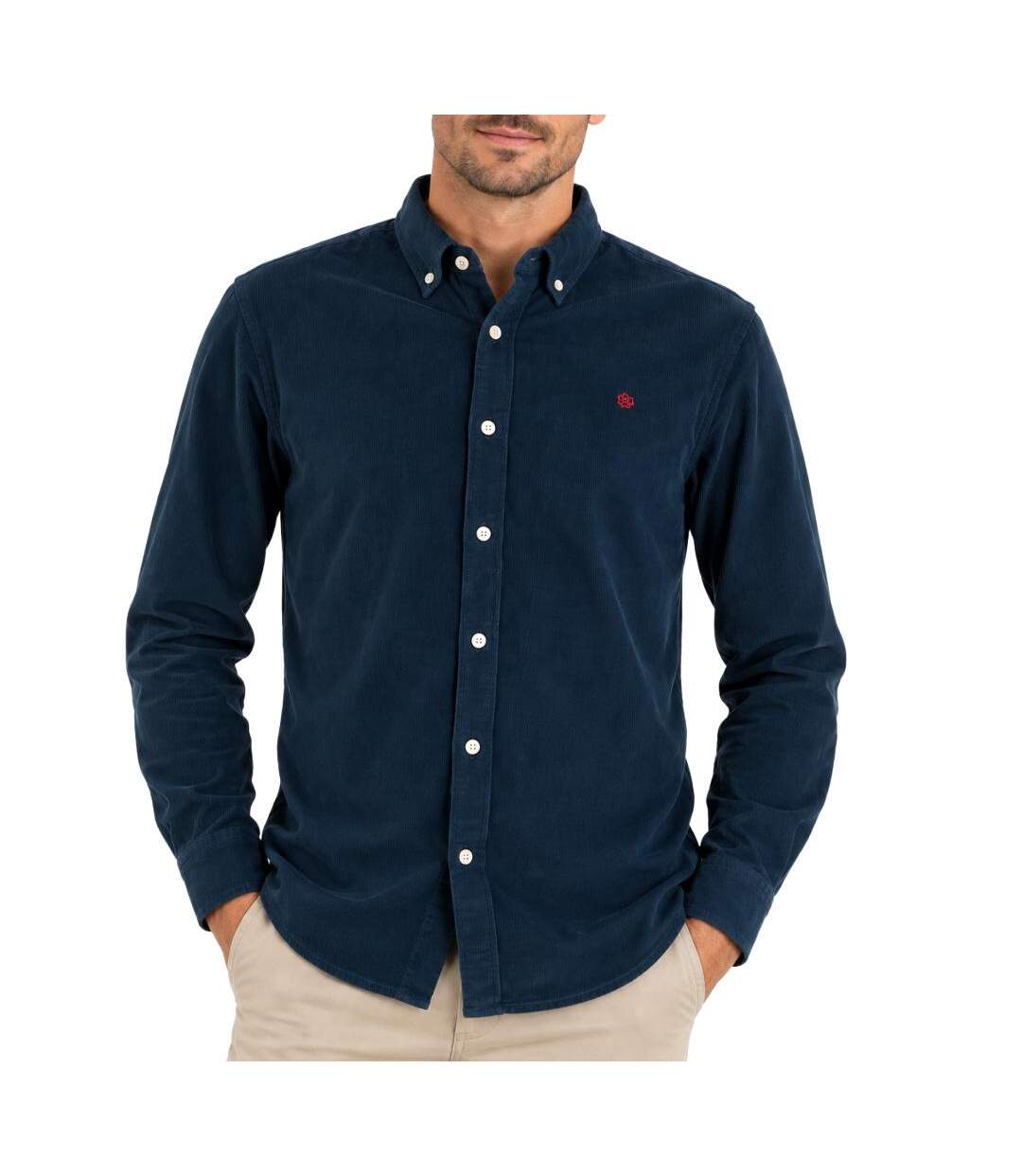 Chemise marine homme superdry classic-1