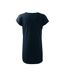 Robe Décontractée Motif/style Uni Love Femme Bleu Marine Malfini-2