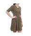 Robe Kaki zèbre Femme Lee Cooper Onda - S