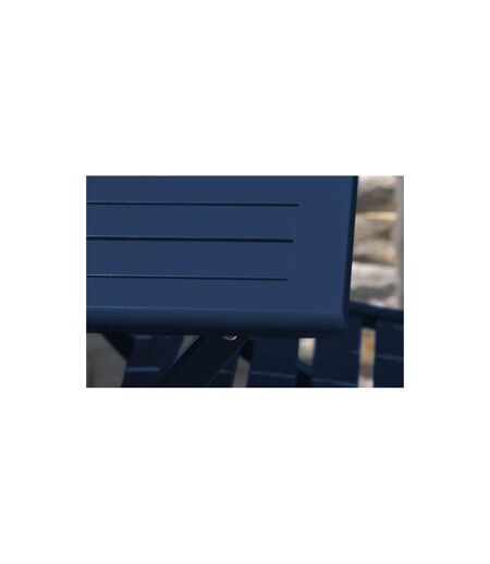 Table de Jardin Pliante Marius 140cm Bleu Marine