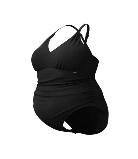Maillot De Bain 1 Pièce Style Façonné Femme Noir Speedo