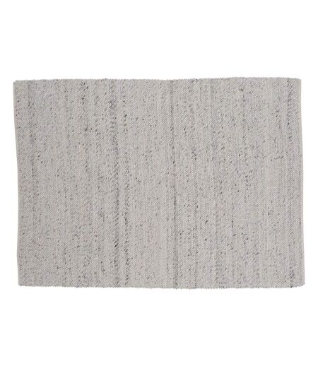 Tapis Déco en Laine Ganga 171x243cm Ivoire