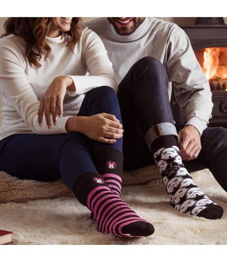 Ladies Wonder Woman Novelty Thermal Slipper Socks