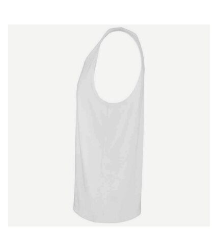 SOLS Unisex Adult Crusader Cotton Tank Top (White)