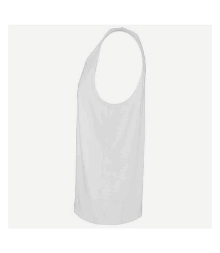 SOLS Unisex Adult Crusader Cotton Tank Top (White)