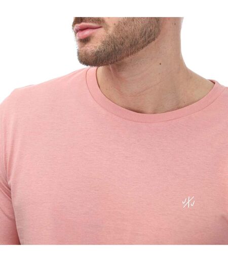 T-shirts homme bleu / gris / saumon Jack And Jones