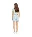 Short Luxury Femme Bleu Denim Levis-3