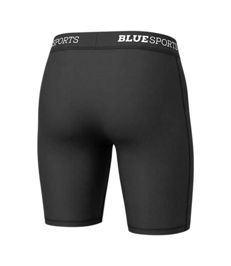 Short De Compression Ribano Femme Noir BlueSports