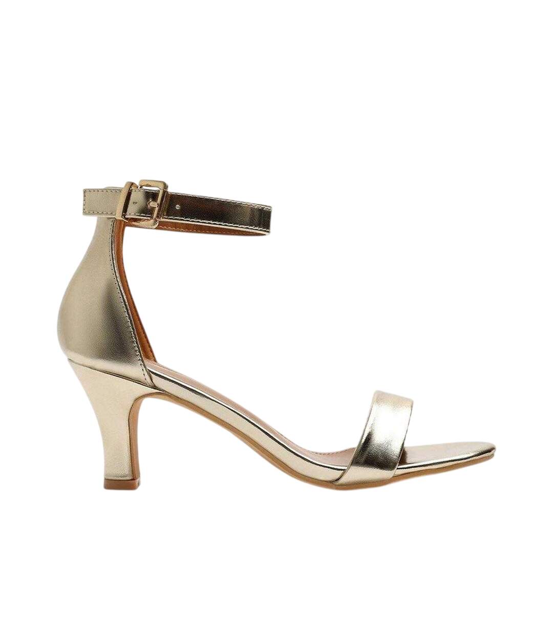Sandales Femme Jaune Or Where´s That From-1