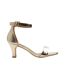 Sandales Femme Jaune Or Where´s That From-1
