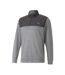 Pull de Golf Noir/Gris Homme Puma Colblck - M