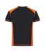 Mens Ambition Visibility T-shirt Visibility Orange Clique-2