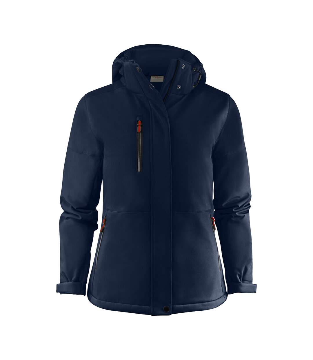 Veste Softshell Overlanding Femme Bleu Marine Printer-1