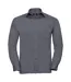 Collection Chemise À Manches Longues Pour Hommes Gris Convoi Russell-2