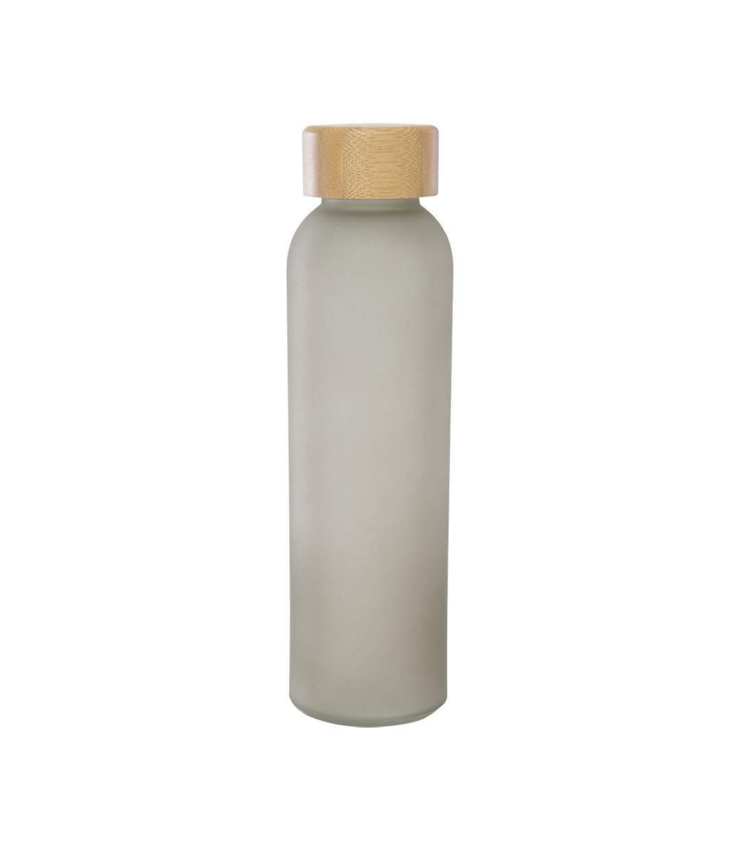 Lume Matte Bamboo Lid 500ml Water Bottle One Size Grey Generic-3