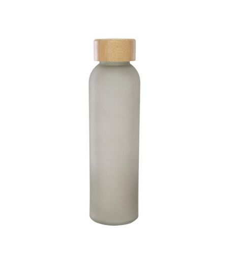 Lume Matte Bamboo Lid 500ml Water Bottle One Size Grey Generic
