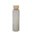 Lume Matte Bamboo Lid 500ml Water Bottle One Size Grey Generic-3