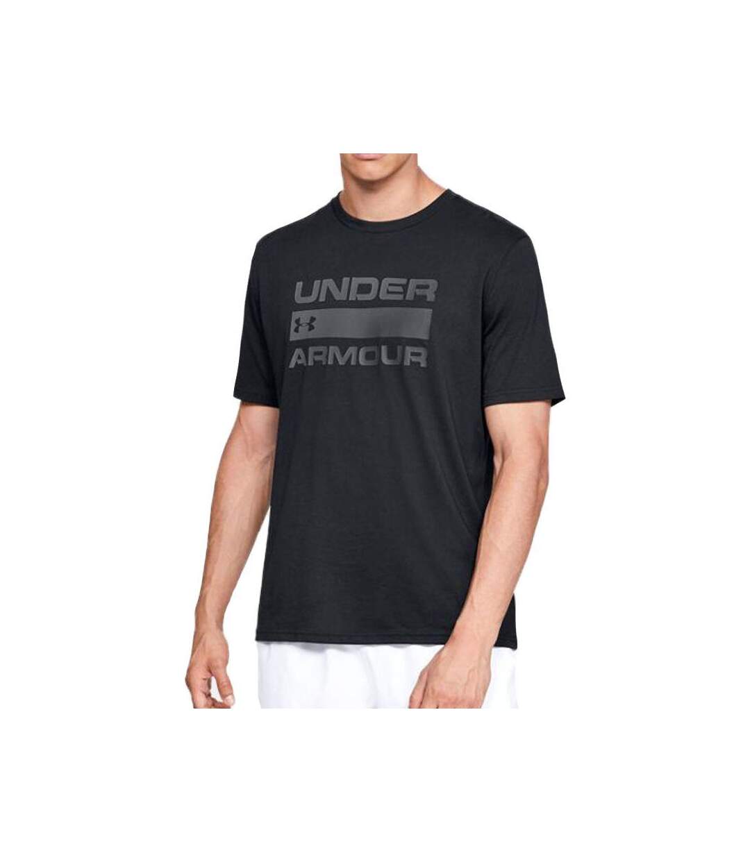 T-shirt Team Issue Wordmark Homme Noir Under Armour-3
