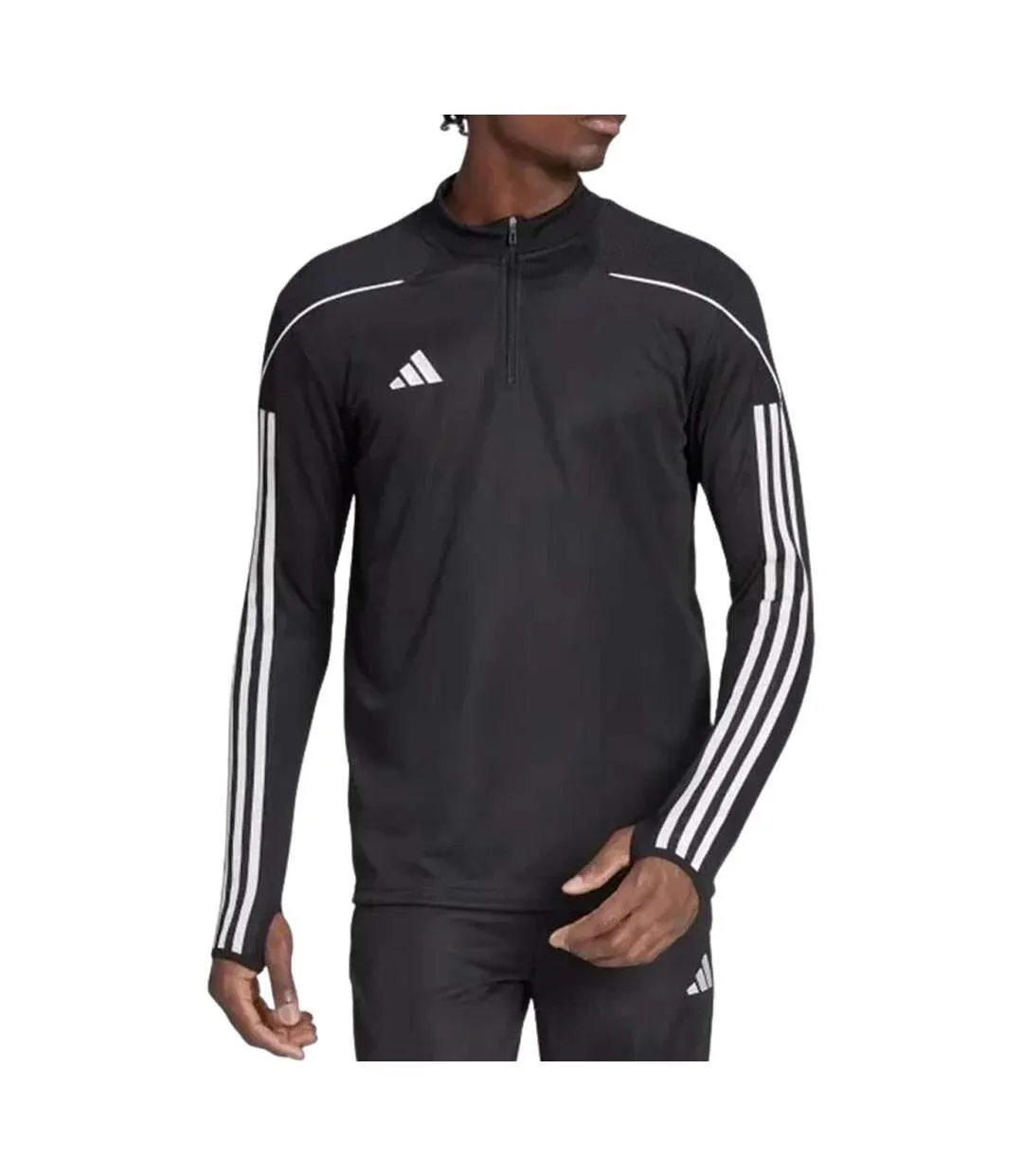 Sweat noir homme adidas tiros23-1