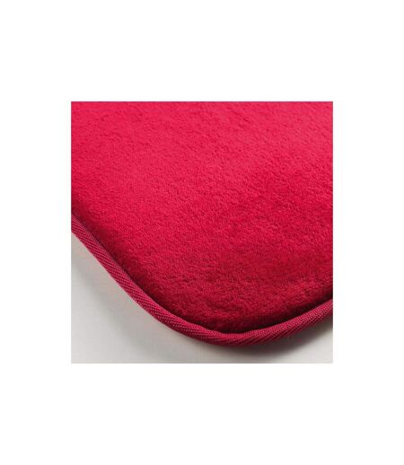 Tapis Uni en Flanelle Flanou 50x80cm Carmin