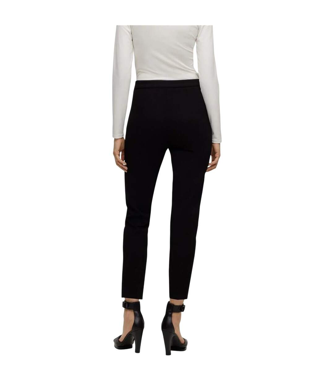 Pantalon Femme Noir Boss-3