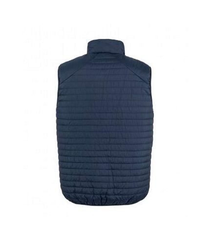 Result Adults Unisex Thermoquilt Vest (Navy/Lime Green)