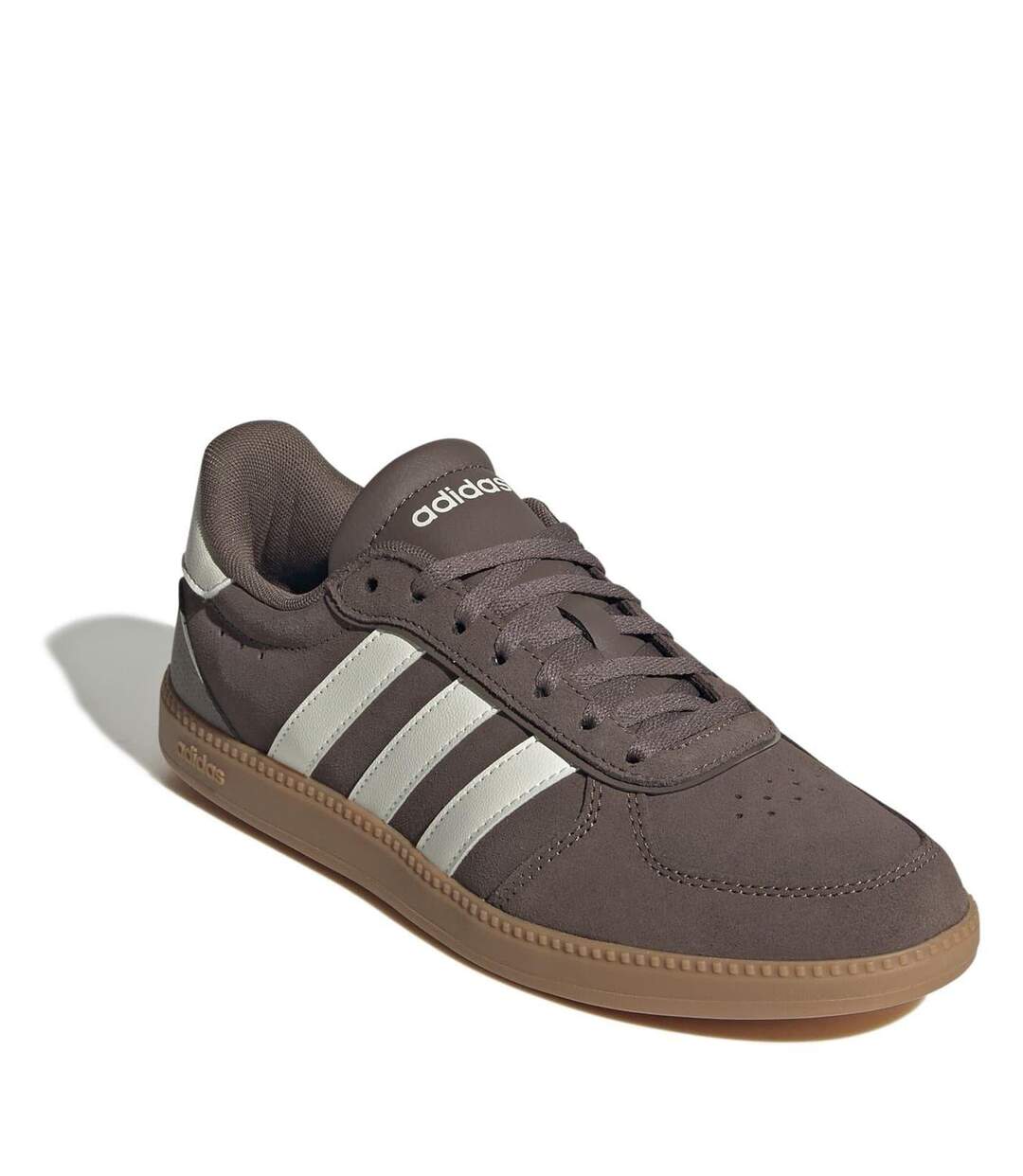 Baskets Sleek Femme Marron Blanc Marron Pâle Adidas-3