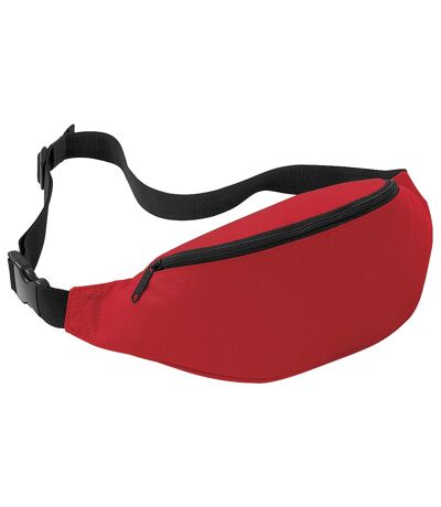 Bagbase Adjustable Fanny Pack (84 fl oz) (Pack of 2) (Classic Red)