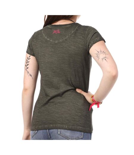 T-shirt gris femme von dutch rona - xs