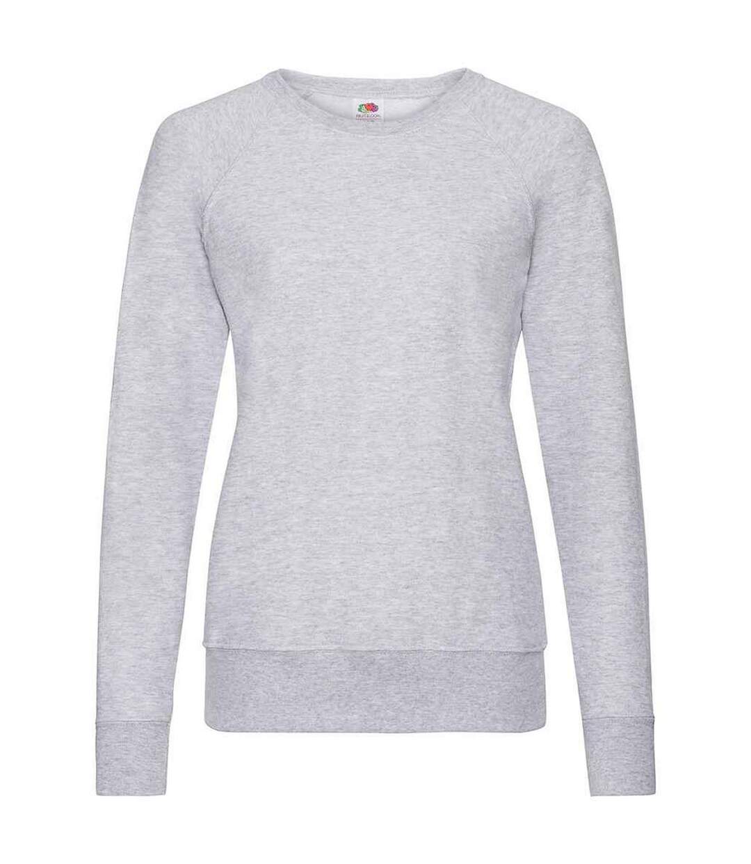 Sweat Femme Gris Chiné Fruit Of The Loom-1