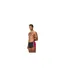 Mens Splice Solid Swim Shorts Black Red Speedo-1
