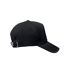 Bicca Organic Cotton Baseball Cap Black MidOcean-3