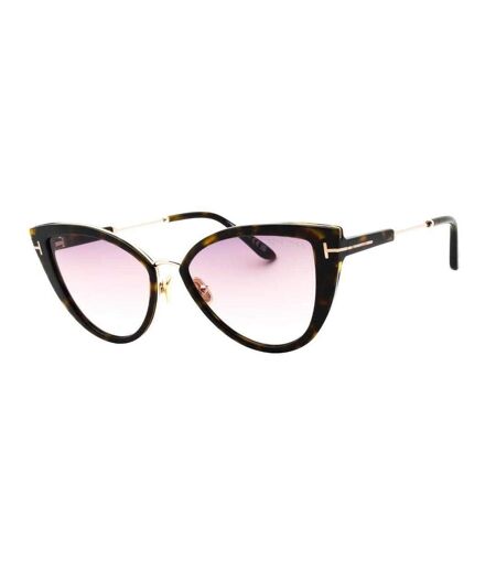 Womens/ladies Cat Eye Sunglasses One Size Havana Tom Ford