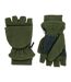 Moufles Motif/style Uni Shooters Homme Vert Jack Pyke-3