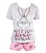 Pyjama Femme LOONEY TUNES EV3526 GRIS BUGS BUNNY-1