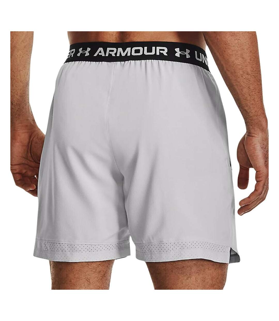 Short de sport gris homme under armour vanish woven-2