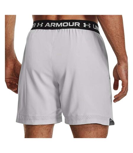 Short de sport gris homme under armour vanish woven