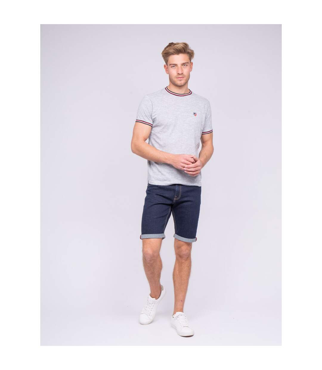 T-shirt col rond pur coton NOPLATO-4
