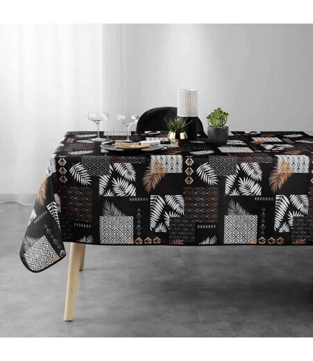 Nappe Imprimée Olenna 150x300cm Noir