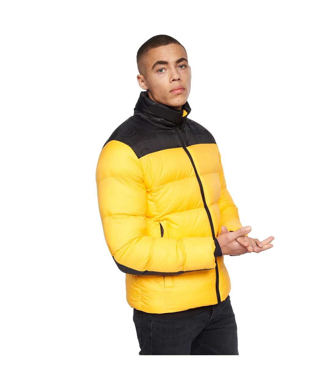 Doudoune Synflax Homme Jaune Duck And Cover-4