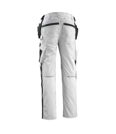 Blanc Anthracite Foncé Mascot