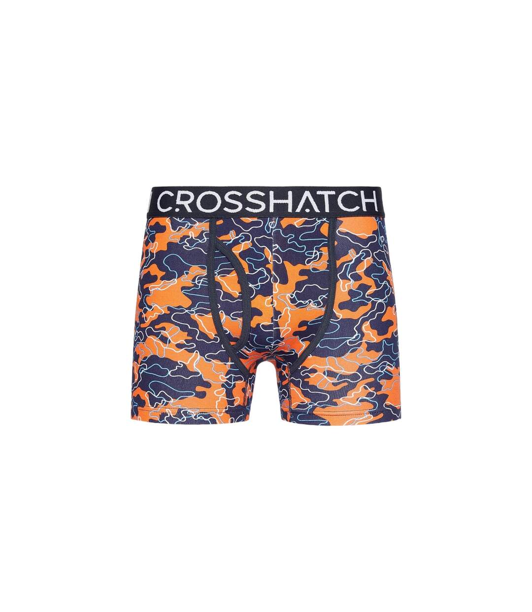 Boxers linamo mve homme orange Crosshatch-2