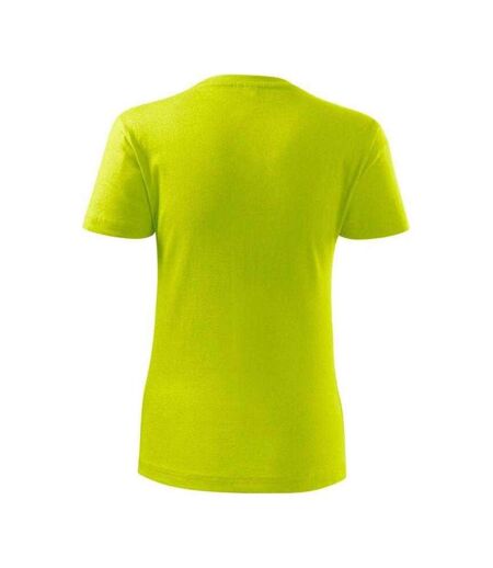 T-shirt Classic New Femme Vert Adler
