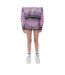 Womens/ladies Knitted Bandana Basketball Shorts Pink Black Amiri-1