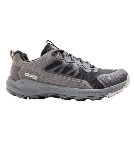 Mens Katabatic Waterproof Hiking Shoes Black Oboz