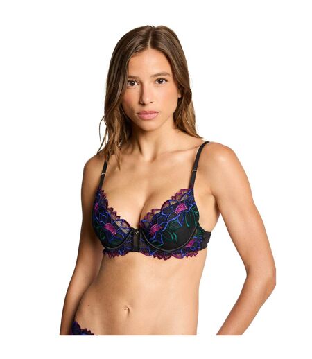 Soutien-gorge coques moulées noir Angelica