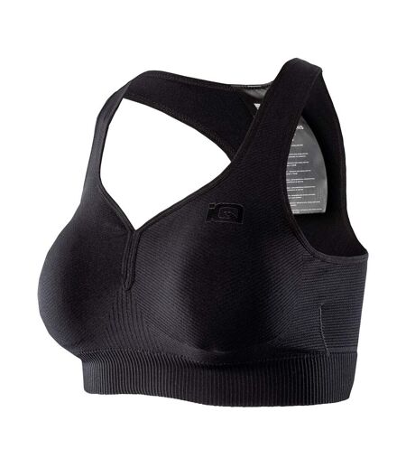 Brassière de sport irakia femme noir IQ IQ